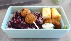 ゆかりをかけたお弁当